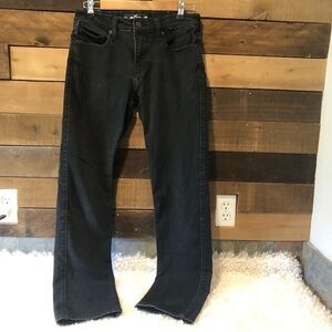 Hollister Slim Straight 29x32 Black Jeans